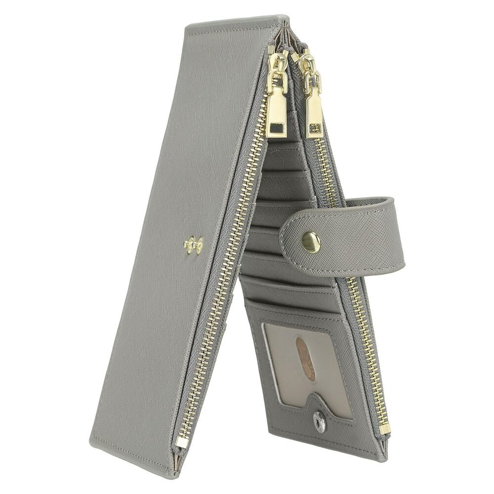 4582 Credit Card Slim Wallet and , PU Leather Minimalist Card Holder - 16